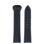 kd5.1.7.mb Up Black & Grey Dassari Sailcloth Watch Band Strap with Deployant Clasp 19mm 20mm 21mm 22mm