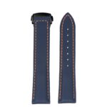 kd5.5.12.mb Up Blue & Orange Dassari Sailcloth Watch Band Strap with Deployant Clasp 19mm 20mm 21mm 22mm