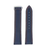 kd5.5.12.ps Up Blue & Orange Dassari Sailcloth Watch Band Strap with Deployant Clasp 19mm 20mm 21mm 22mm