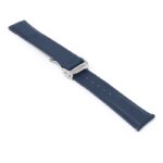 kd5.5.5.ps Angle Blue Dassari Sailcloth Watch Band Strap with Deployant Clasp 19mm 20mm 21mm 22mm