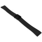 fk23.1.mb Main Black DASSARI Smooth Cut To Size CTS FKM Rubber Watch Band Strap 18mm 19mm 20mm 21mm 22mm