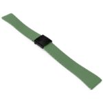 fk23.11.mb Main Green DASSARI Smooth Cut To Size CTS FKM Rubber Watch Band Strap 18mm 19mm 20mm 21mm 22mm