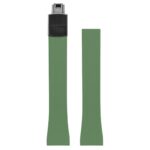 fk23.11.mb Up Green DASSARI Smooth Cut To Size CTS FKM Rubber Watch Band Strap 18mm 19mm 20mm 21mm 22mm