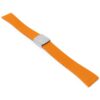fk23.12.bs Main Orange DASSARI Smooth Cut To Size CTS FKM Rubber Watch Band Strap 18mm 19mm 20mm 21mm 22mm