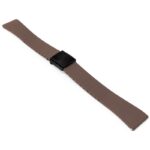 fk23.2.mb Main Brown DASSARI Smooth Cut To Size CTS FKM Rubber Watch Band Strap 18mm 19mm 20mm 21mm 22mm