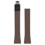 fk23.2.mb Up Brown DASSARI Smooth Cut To Size CTS FKM Rubber Watch Band Strap 18mm 19mm 20mm 21mm 22mm