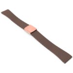 fk23.2.rg Main Brown DASSARI Smooth Cut To Size CTS FKM Rubber Watch Band Strap 18mm 19mm 20mm 21mm 22mm