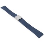 fk23.5.bs Main Navy Blue DASSARI Smooth Cut To Size CTS FKM Rubber Watch Band Strap 18mm 19mm 20mm 21mm 22mm