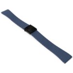 fk23.5.mb Main Navy Blue DASSARI Smooth Cut To Size CTS FKM Rubber Watch Band Strap 18mm 19mm 20mm 21mm 22mm