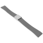 fk23.7.bs Main Grey DASSARI Smooth Cut To Size CTS FKM Rubber Watch Band Strap 18mm 19mm 20mm 21mm 22mm