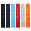 pu16 All Color Silicone Rubber Watch Band Strap