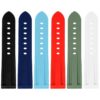 fk22 All Color DASSARI Heavy Duty FKM Rubber Watch Band Strap 22mm 24mm
