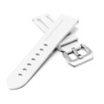 fk22.22 Cross White DASSARI Heavy Duty FKM Rubber Watch Band Strap 22mm 24mm