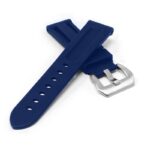 fk22.5 Cross Navy Blue DASSARI Heavy Duty FKM Rubber Watch Band Strap 22mm 24mm