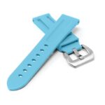 fk22.5b Cross Tiffany Blue DASSARI Heavy Duty FKM Rubber Watch Band Strap 22mm 24mm