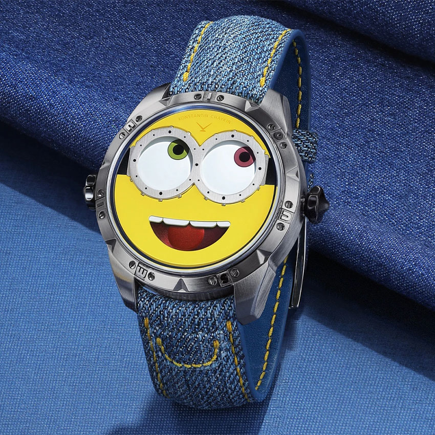 most unique watches konstantin chaykin minions titanium