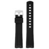 fk24.1 Up Black DASSARI Fitted FKM Rubber Watch Band Strap For Omega Seamaster 20mm
