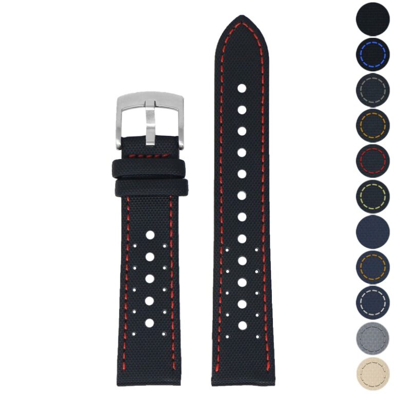 Steel Rally Watch Strap Rally Watch Straps | Racing Watch Bands | StrapsCo