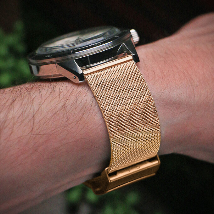 m111 Creative Pro Mesh Strap With Quick Release Rose Gold