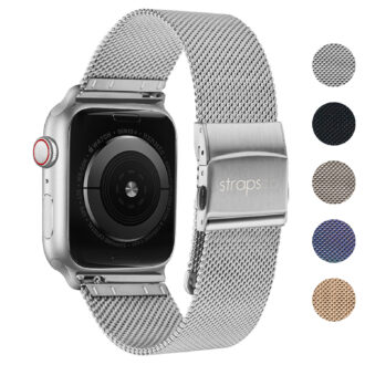 m111 Gallery StrapsCo Pro Mesh Stainless Steel Watch Band Strap for Apple Watch