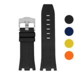 r.ap2.1 Gallery Black DASSARI FKM Rubber Watch Band Strap for Audemars Piguet Royal Oak Offshore