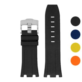 r.ap2.1 Gallery Black DASSARI FKM Rubber Watch Band Strap for Audemars Piguet Royal Oak Offshore