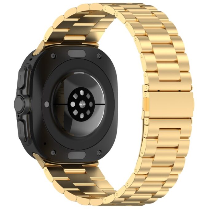 s.m14.yg Back Yellow Gold StrapsCo Classic Everyday Bracelet for Samsung Galaxy Watch Ultra