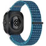 s.ny12.5b Back Sea Blue StrapsCo Nylon Comfort Watch Band Strap for Samsung Galaxy Watch Ultra