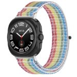 s.ny12.abc Front Rainbow StrapsCo Nylon Comfort Watch Band Strap for Samsung Galaxy Watch Ultra