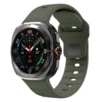 s.r37.1a Front Army Green StrapsCo Active Band Watch Strap for Samsung Galaxy Watch Ultra