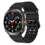 s.r38.1 Front Black StrapsCo Motion Watch Band Strap for Samsung Galaxy Watch Ultra