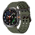 s.r38.11b Front Army Green StrapsCo Motion Watch Band Strap for Samsung Galaxy Watch Ultra