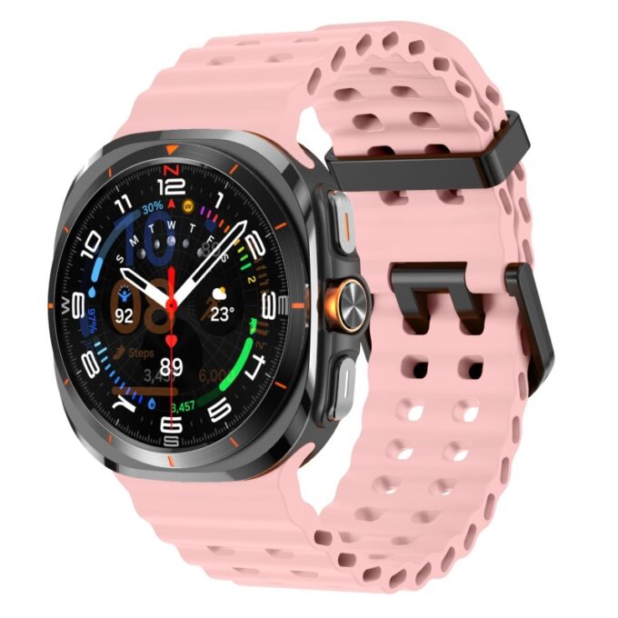 s.r38.13 Front Pink StrapsCo Motion Watch Band Strap for Samsung Galaxy Watch Ultra