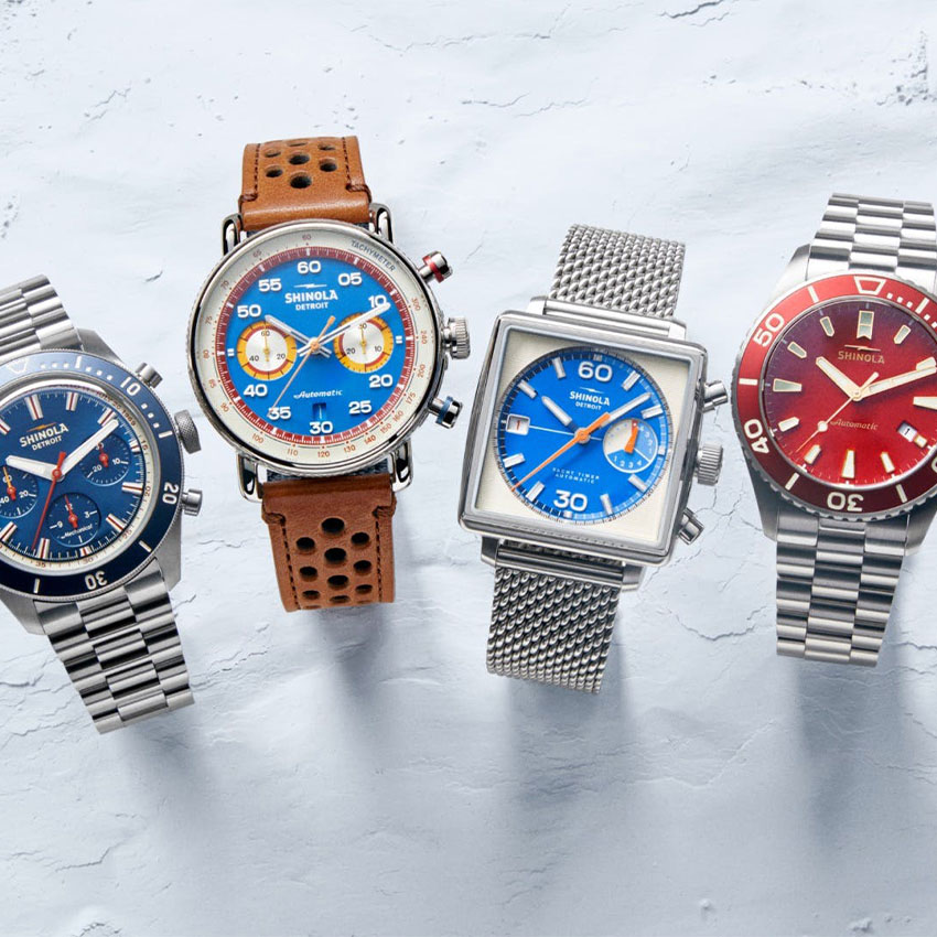 best american watch brands shinola collection