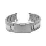 m.sk11.ss Round Silver StrapsCo Oyster Bracelet Watch Band Strap with Hollow Links For Seiko SNXS 19mm