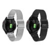 m111 All Color StrapsCo Pro Mesh Stainless Steel Watch Band Strap for Garmin Watches Silver and Black