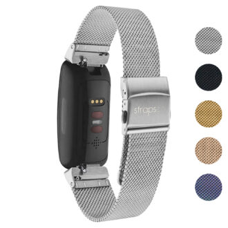 m111 Gallery StrapsCo Pro Mesh Stainless Steel Watch Band Strap for Fitbit Inspire 2