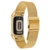 m111 Yellow Gold StrapsCo Pro Mesh Stainless Steel Watch Band Strap for Fitbit Charge 5 & 6