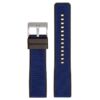 pu19.5 Up Blue StrapsCo Balistic Nylon Hybrid Watch Band Strap 20mm 22mm 24mm