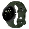 pw.r1.11 Front Green StrapsCo Active Band Google Pixel Watch 3 45mm