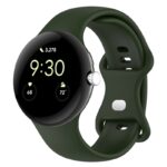 pw.r1.11 Front Green StrapsCo Active Band Google Pixel Watch 3 45mm