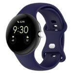 pw.r1.5 Front Blue StrapsCo Active Band Google Pixel Watch 3 45mm