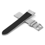 st34.7 Cross Grey StrapsCo Classic Suede Leather Watch Band Strap Mens Quick Release 16mm 18mm 19mm 20mm 21mm 22mm 24mm