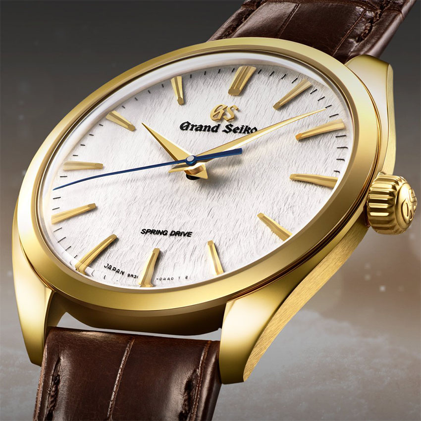 top snowflake dial watches grand seiko elegance SBGY002