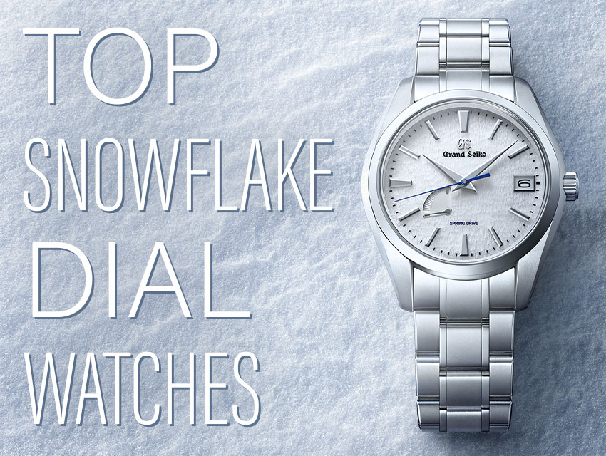 Top Snowflake Dial Watches | StrapsCo