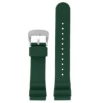 r.sk7.11a Up Forest Green StrapsCo Wave Pebbled Rubber Watch Band Strap 22mm Seiko Diver