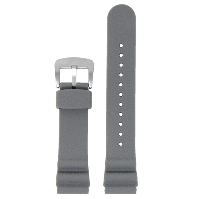 r.sk7.7 Up Grey StrapsCo Wave Pebbled Rubber Watch Band Strap 22mm Seiko Diver