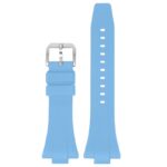 ts.r1.5b Up Baby Blue DASSARI Fitted FKM Strap For Tissot PRX 40mm