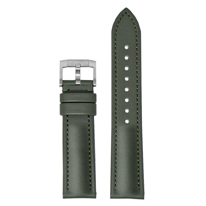 kd4.11.11 Up Green DASSARI Sailcloth Watch Band Strap 19mm 20mm 21mm 22mm