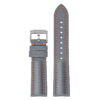 kd4.7.12 Up Grey & Orange DASSARI Sailcloth Watch Band Strap 19mm 20mm 21mm 22mm